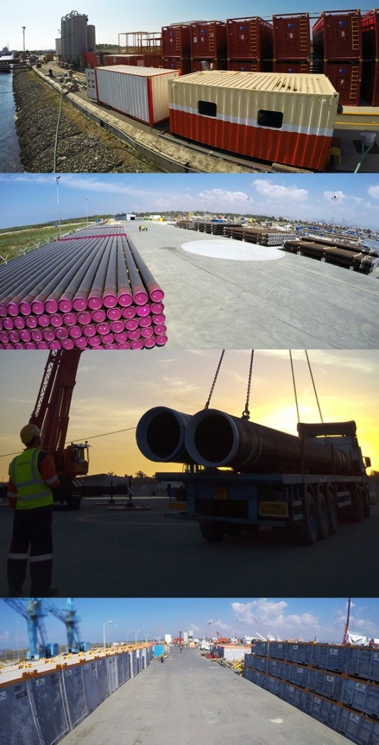 Logistics Shorebase Services Contract with Oil Major