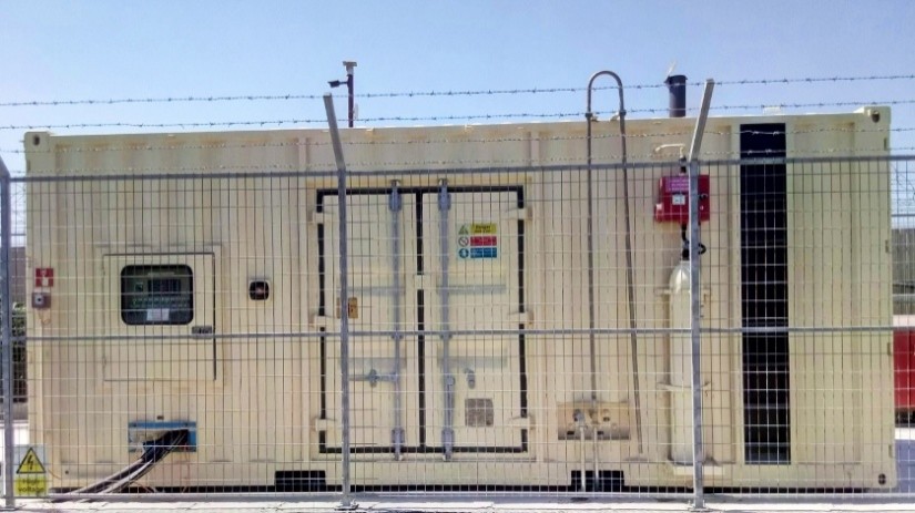 EDT Offshore - Oil & Gas Logistics Shorebase in the New Port of Limassol - Generators