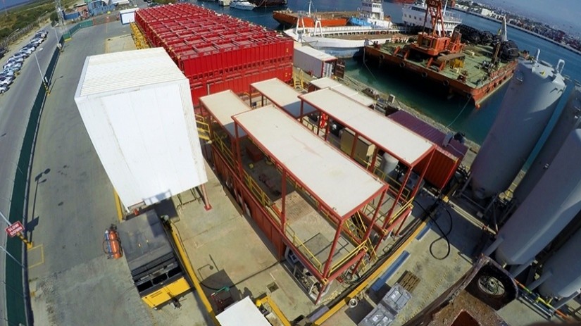 EDT Offshore - Oil & Gas Logistics Shorebase in the New Port of Limassol - Drilling Fluids Plant