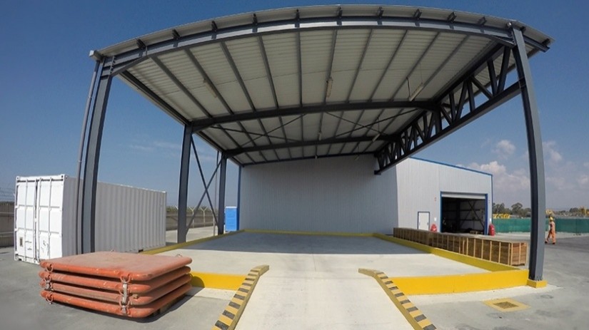 EDT Offshore - Oil & Gas Logistics Shorebase in the New Port of Limassol - Hazardous Goods Contained Area